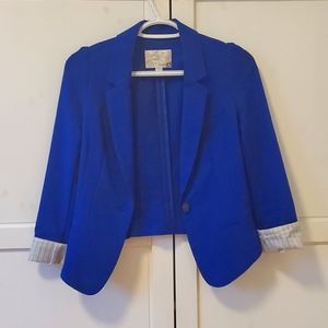 Royal blue Dynamite blazer - size small